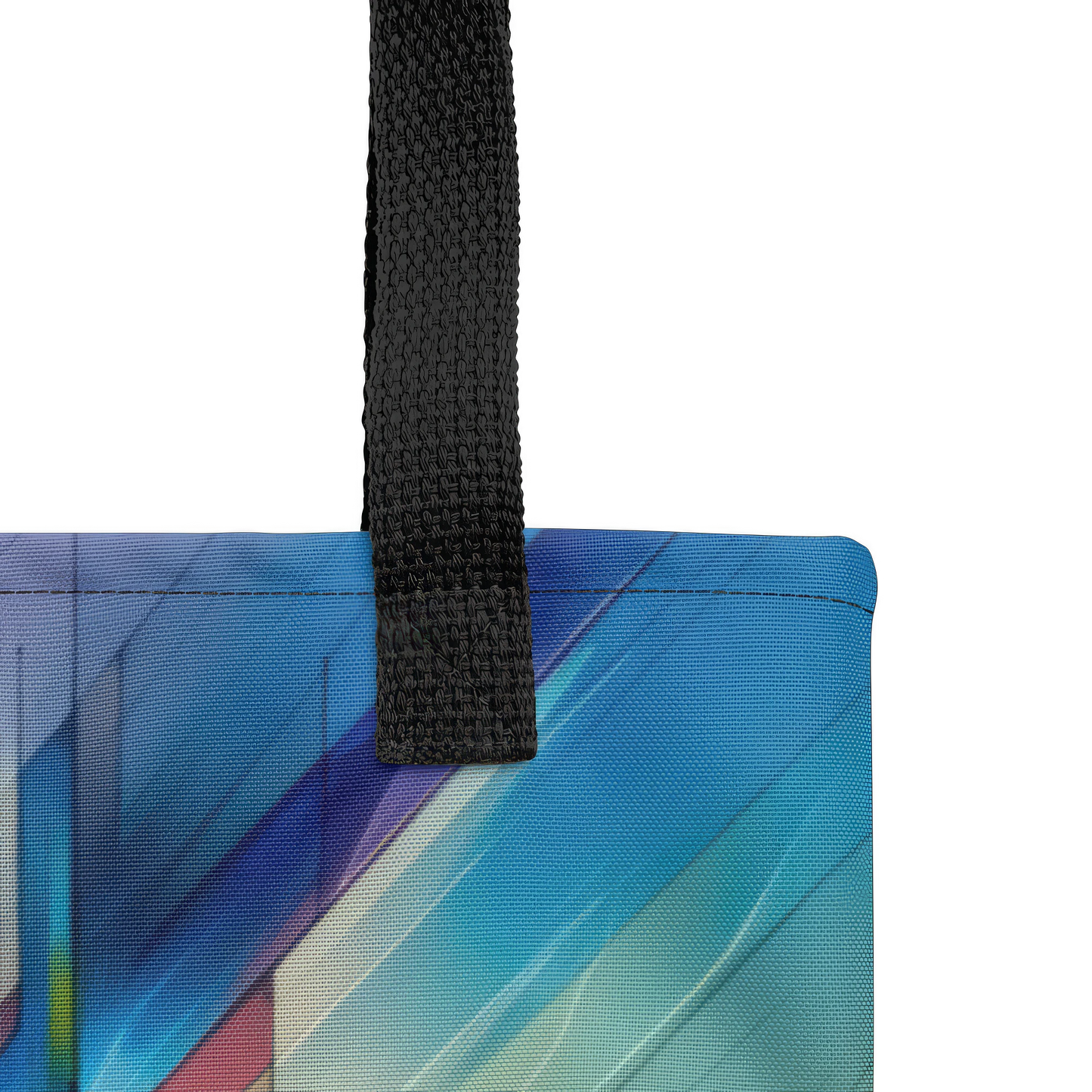 Abstract Art Tote Bag: Dynamic Synthesis Abstract