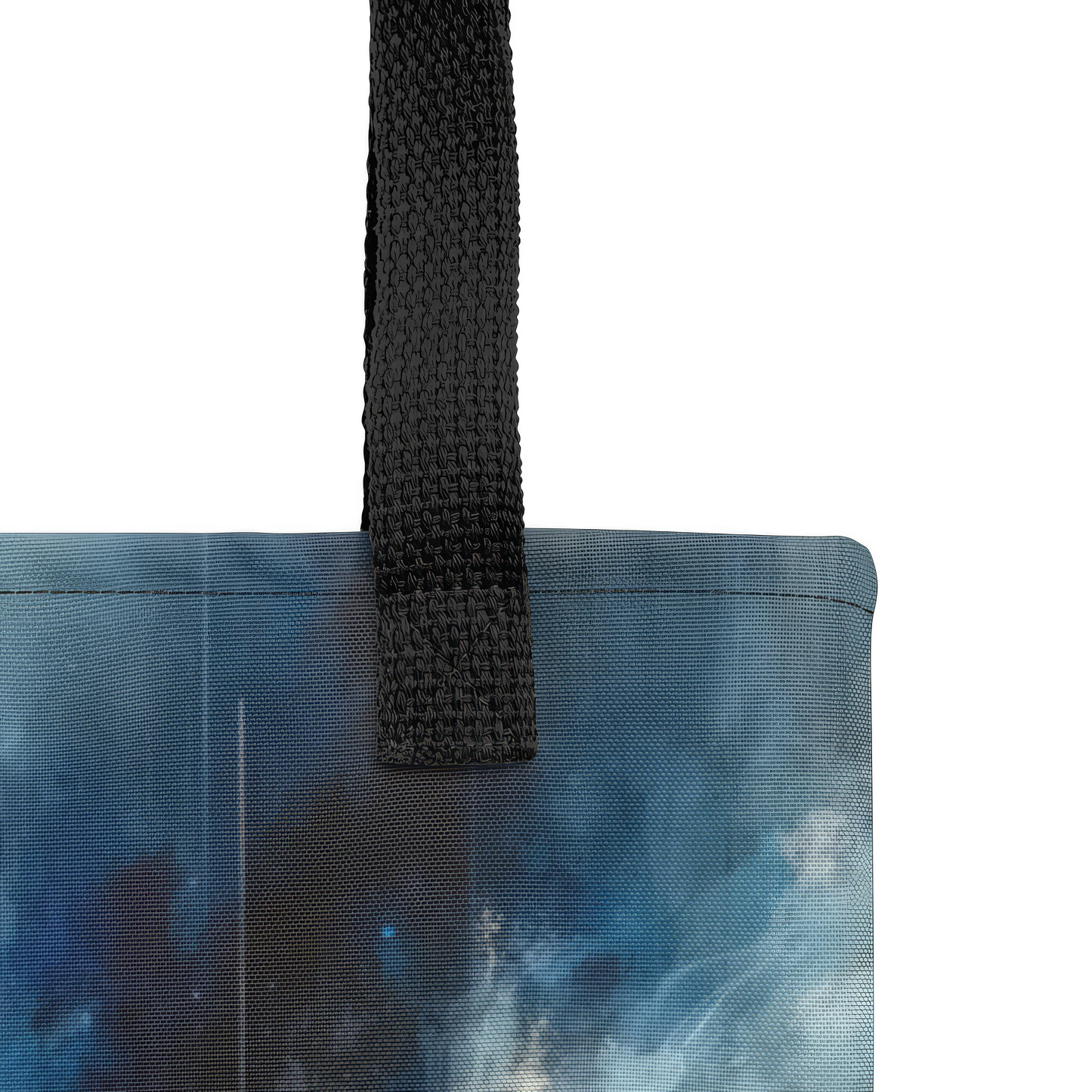 Abstract Art Tote Bag: Reflective Adaptation