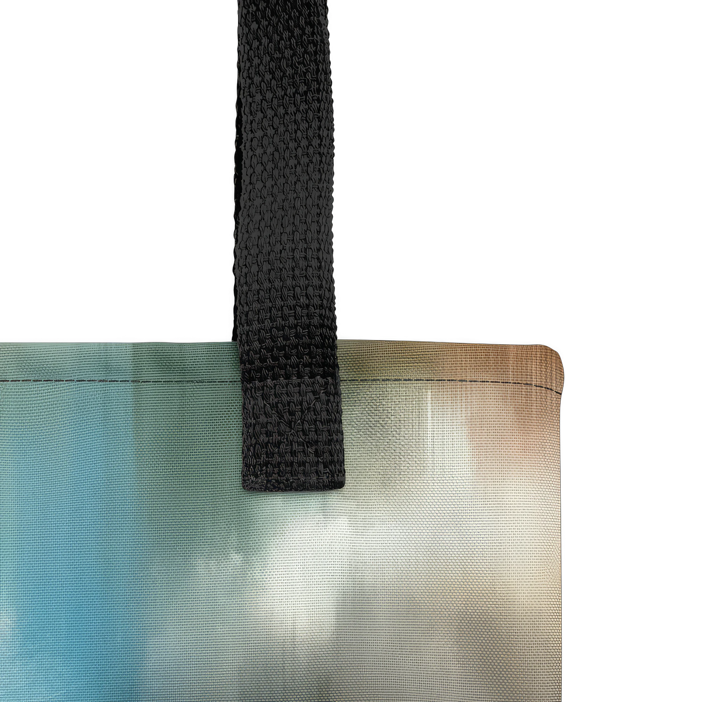 Abstract Art Tote Bag: Strategic Horizons