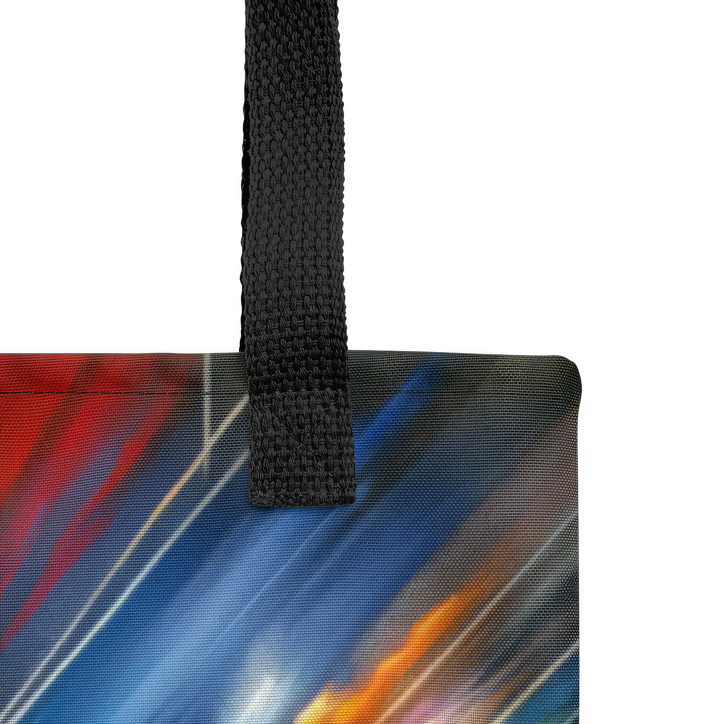 Abstract Art Tote Bag: Foresight's Canvas