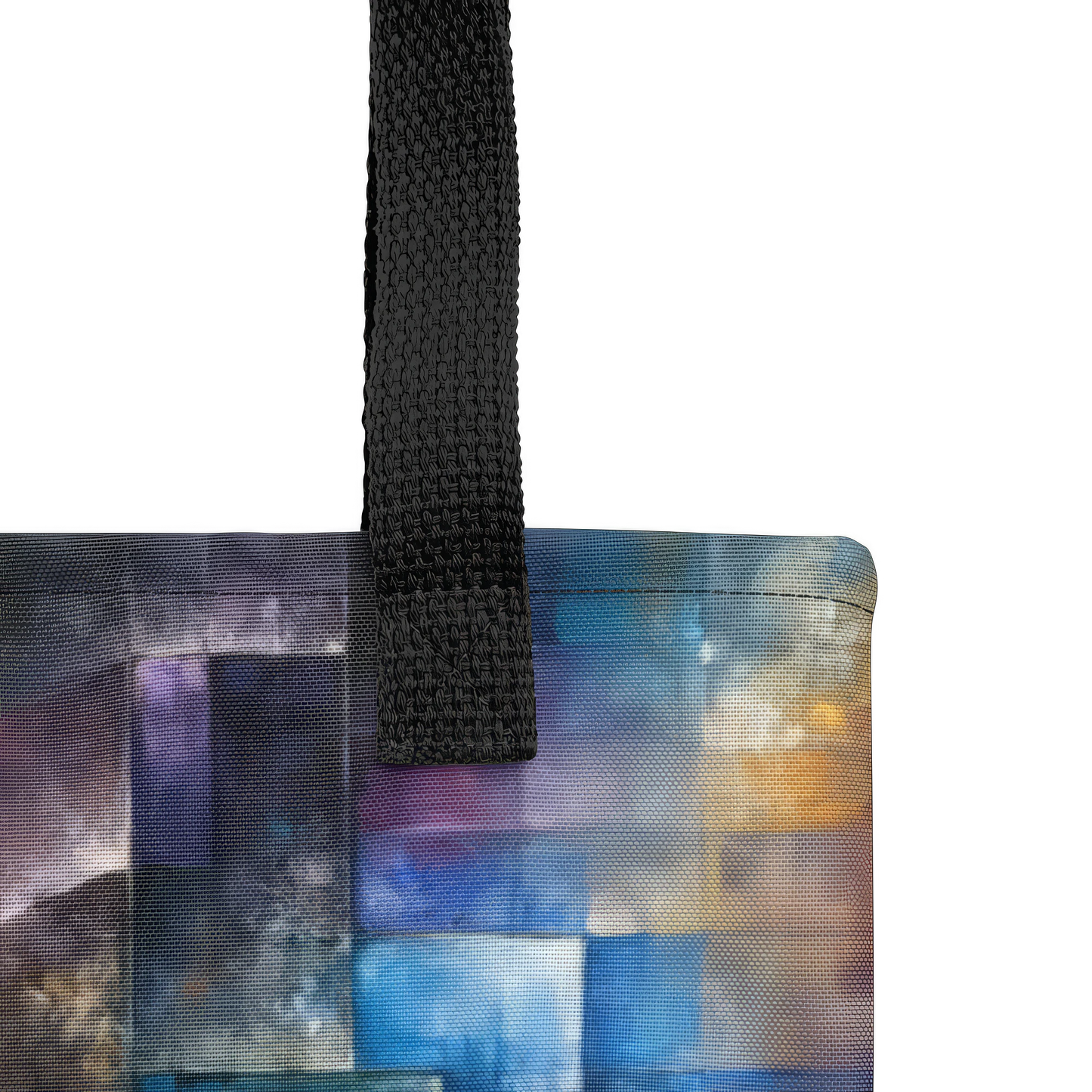 Abstract Art Tote Bag: Depth of Perception