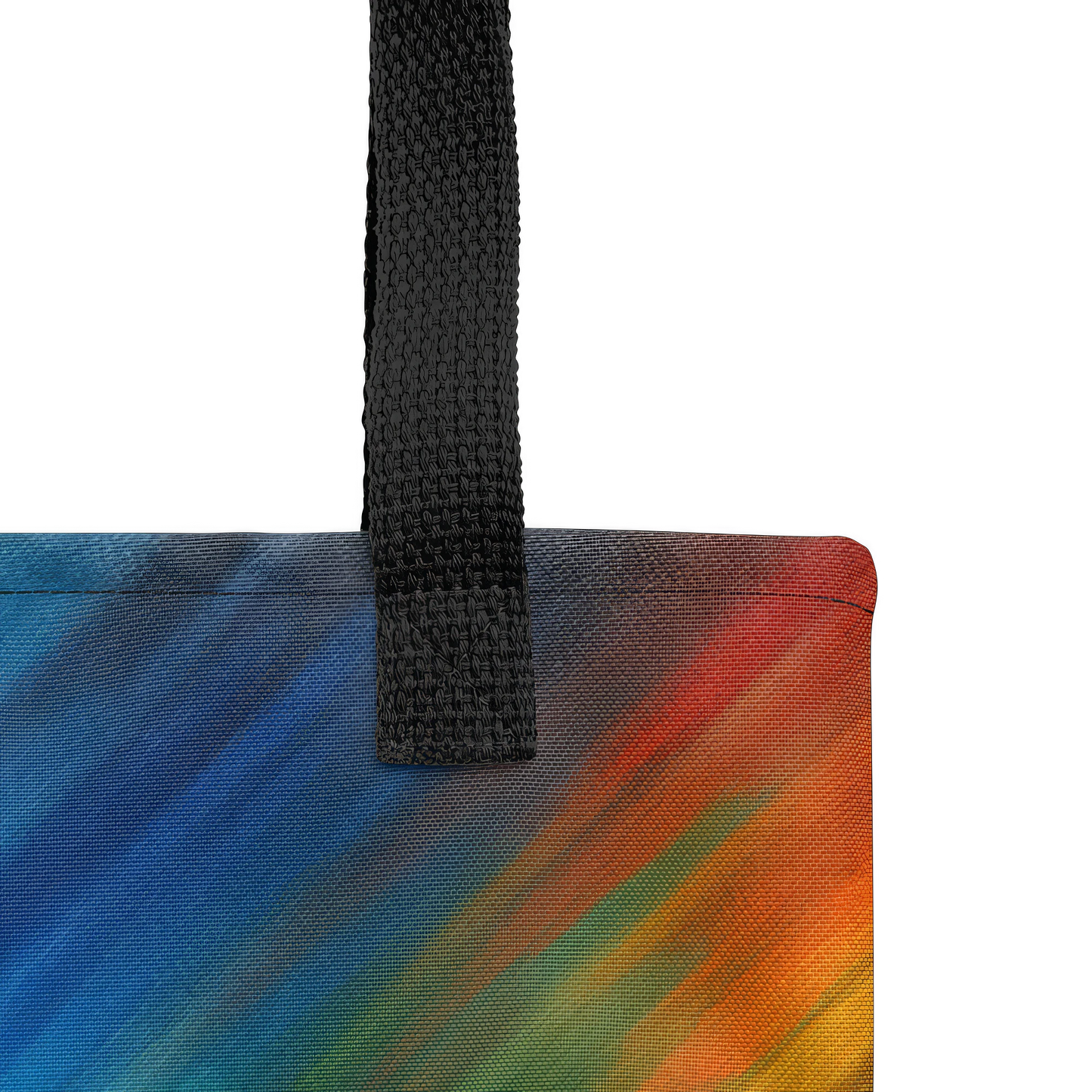 Abstract Art Tote Bag: Spectrum of Sentience