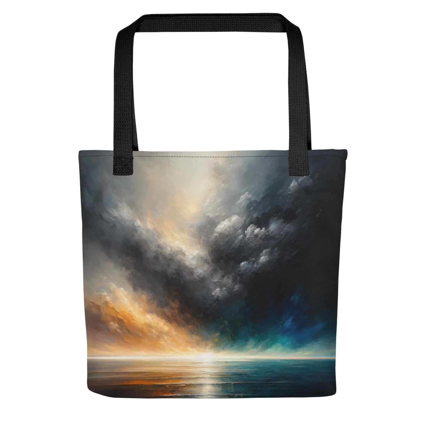 Abstract Art Tote Bag: Horizon of Intent