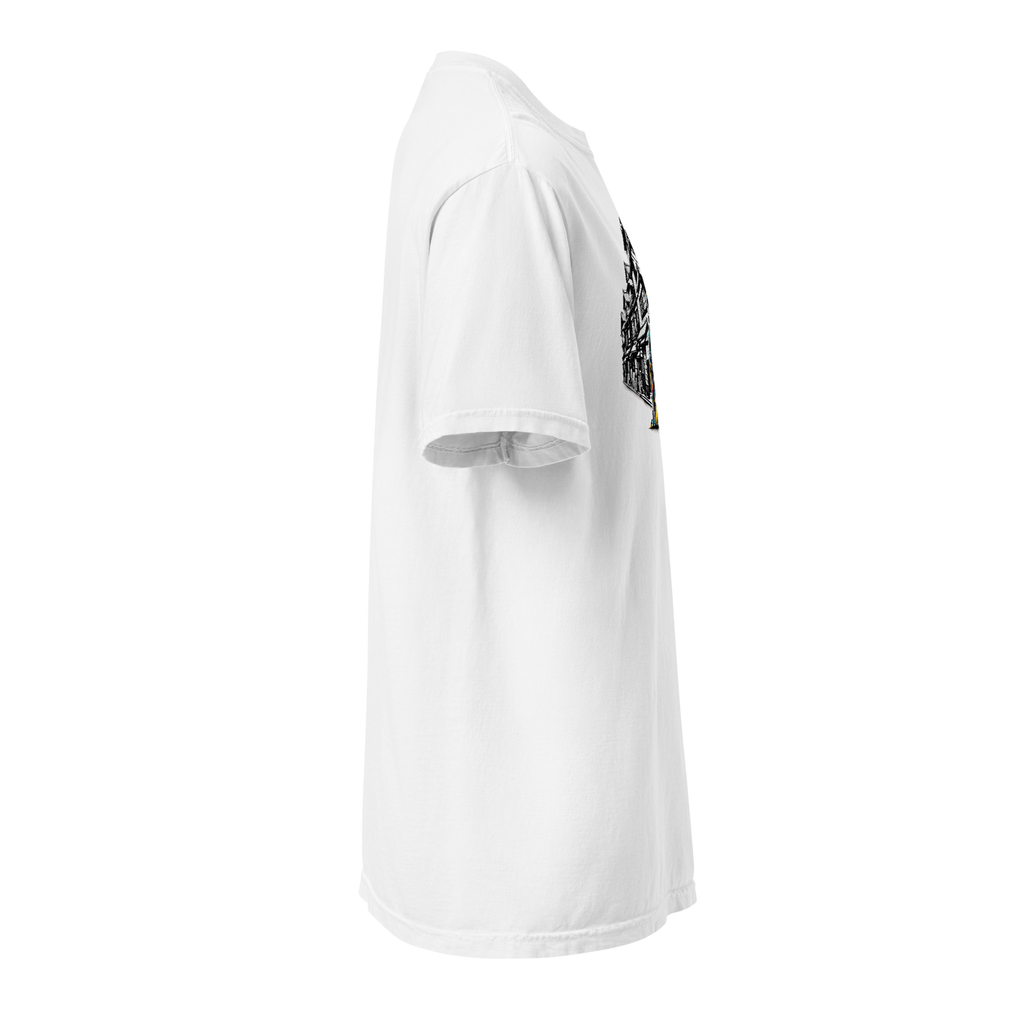 Unisex Graphic T-Shirt: Gion District Streetscape