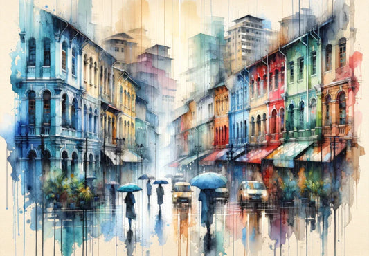 First Journey Day 124: Mural Medley in Monsoon