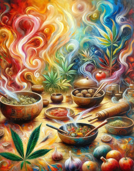 Day 88: Culinary Canvas of Ganja