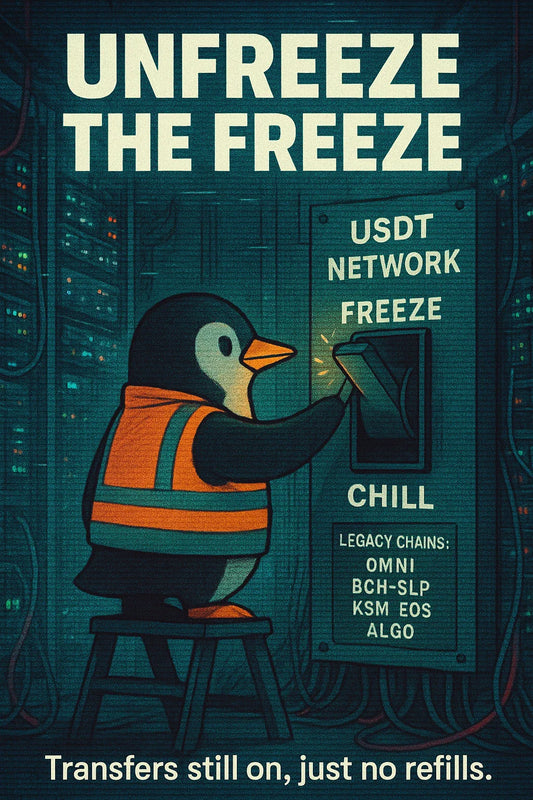 Tether’s USDT U-Turn, El Salvador’s Quantum Jars, and Hyperliquid’s Suit-Up