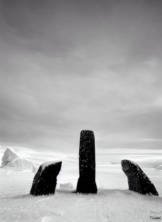 Megaliths Among the Elements - Ice Field