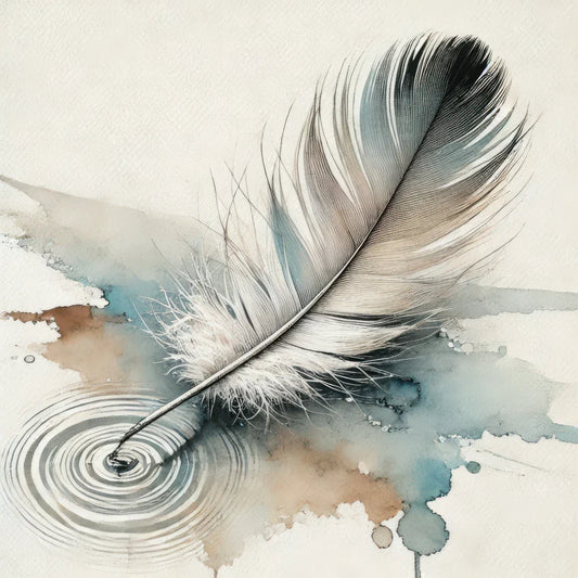 56 days: Feather on Water