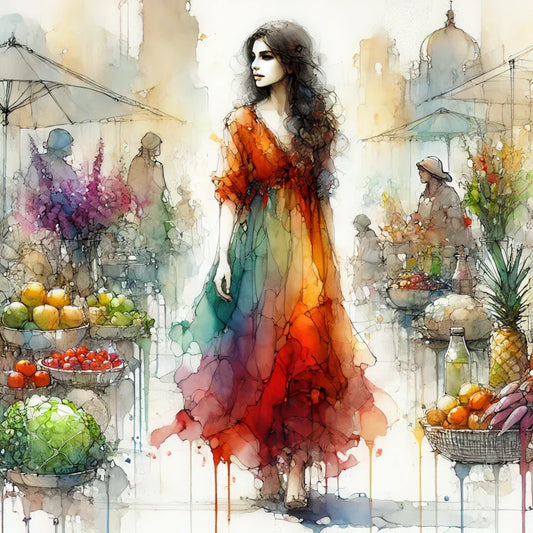 Third Journey Day 59: Farzana Khatun's Colorful Market Stroll