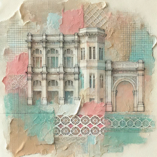 Fourth Journey Day 128: Pastel Imprints