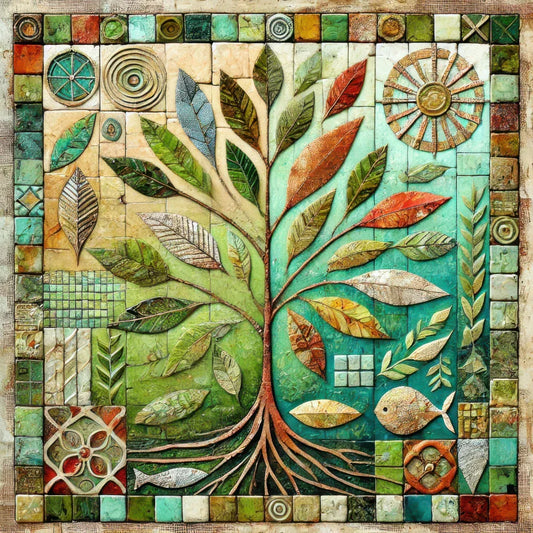 Fourth Journey Day 34: Tile and Leaf Alchemy