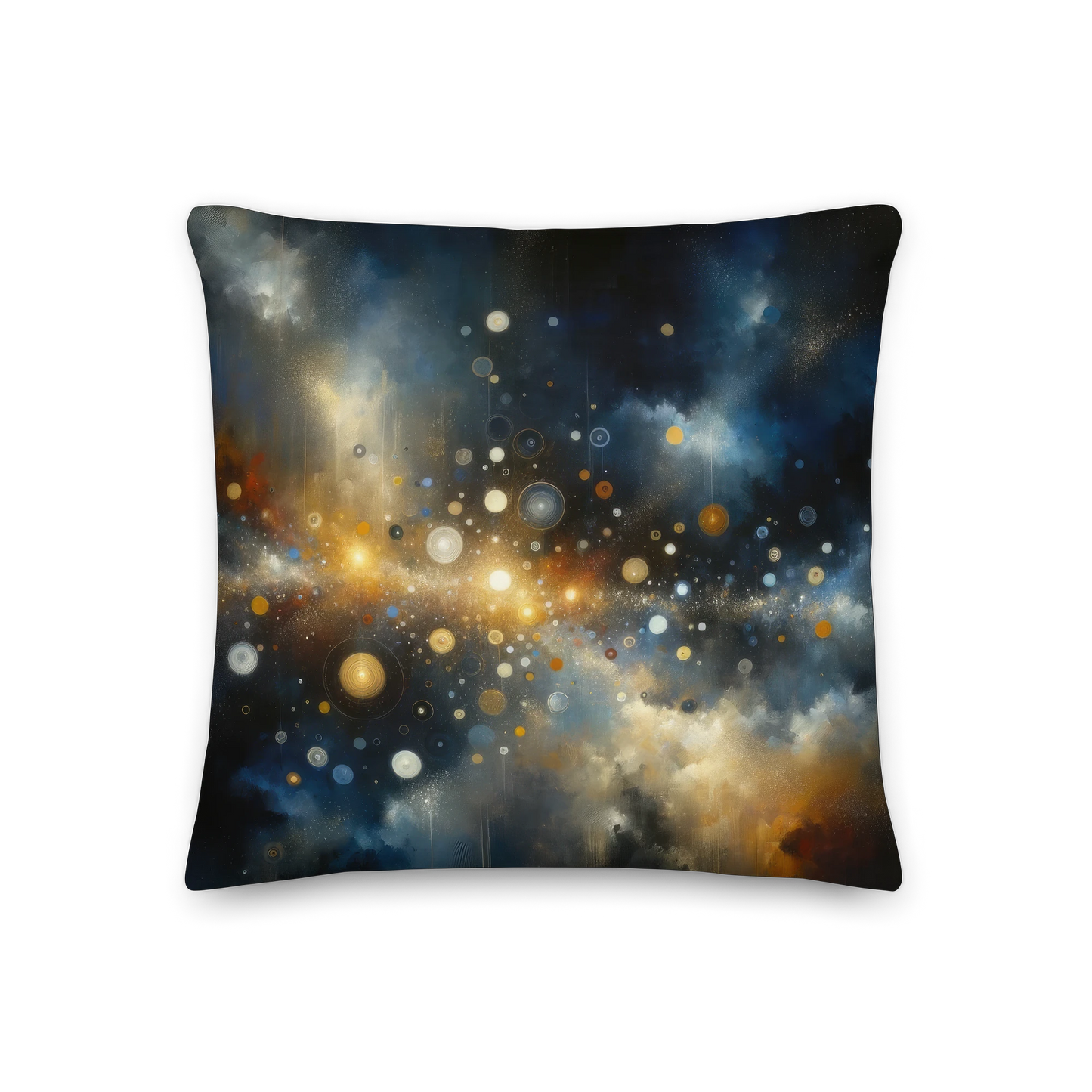 Abstract Art Pillow: Insightful Illuminations