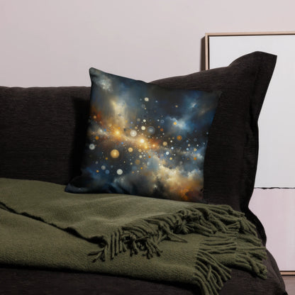 Abstract Art Pillow: Insightful Illuminations