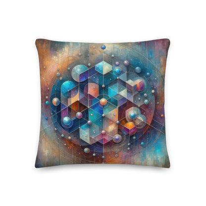 Abstract Art Pillow: Integrated Insights