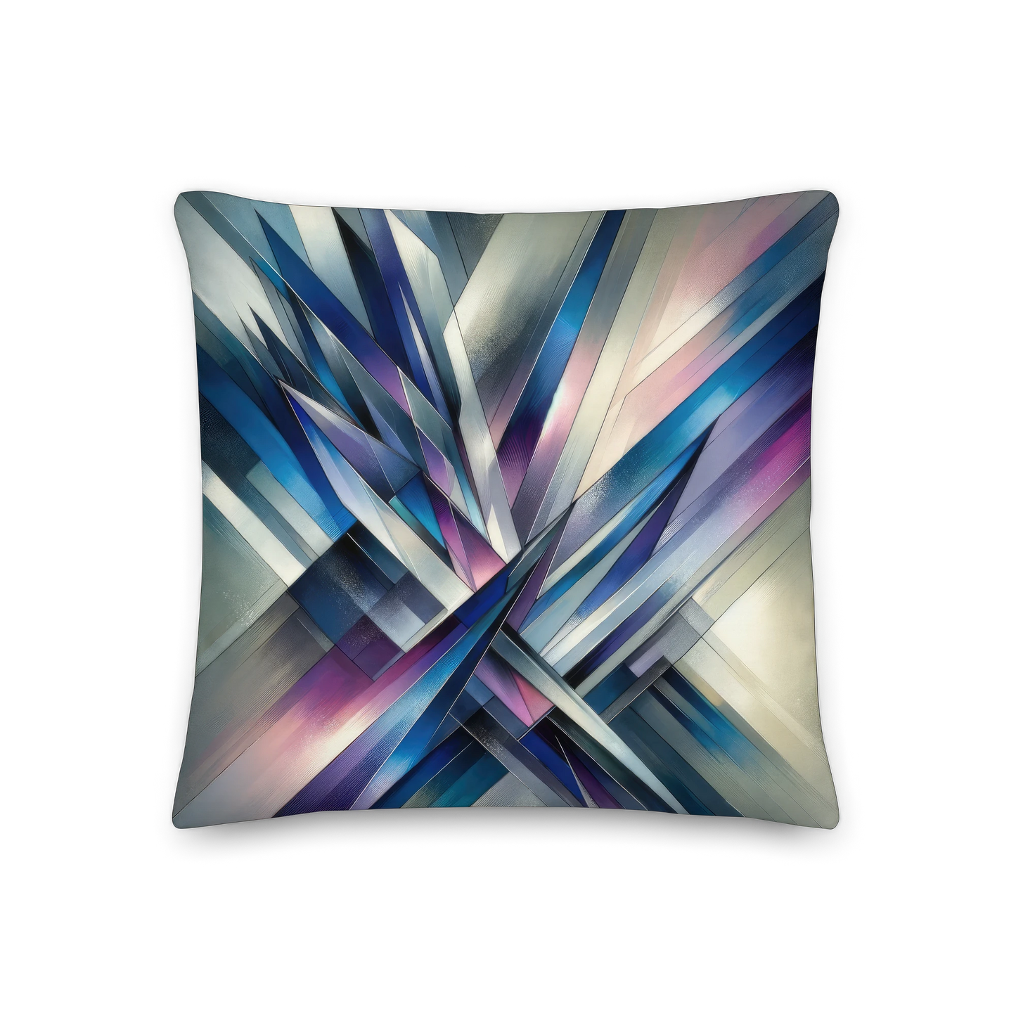 Abstract Art Pillow: Focused Flux