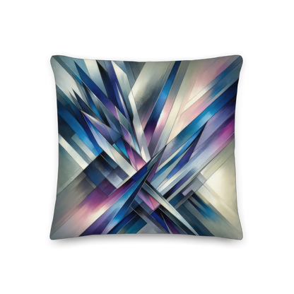 Abstract Art Pillow: Focused Flux