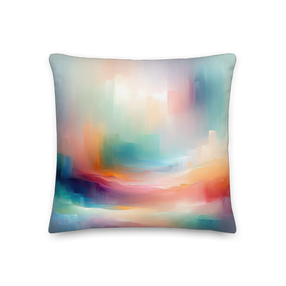 Abstract Art Pillow: Empathetic Spectrum