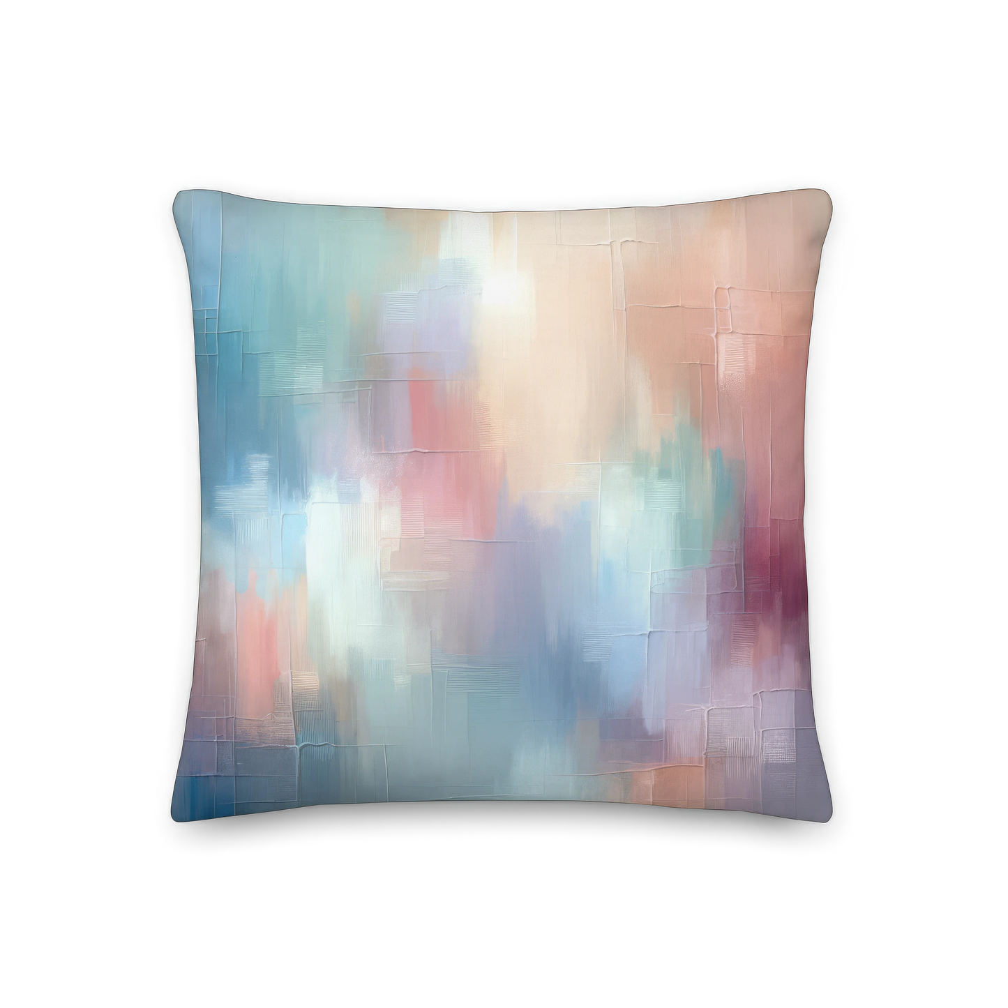 Abstract Art Pillow: Empathetic Resonance