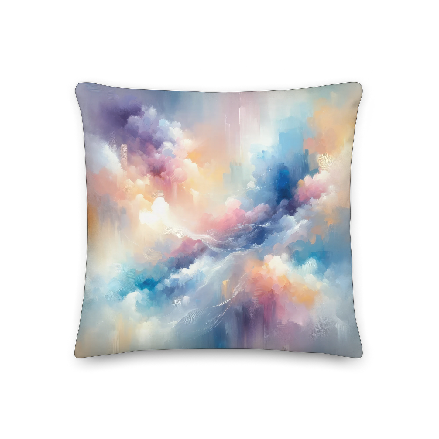 Abstract Art Pillow: Visionary Dreamscape