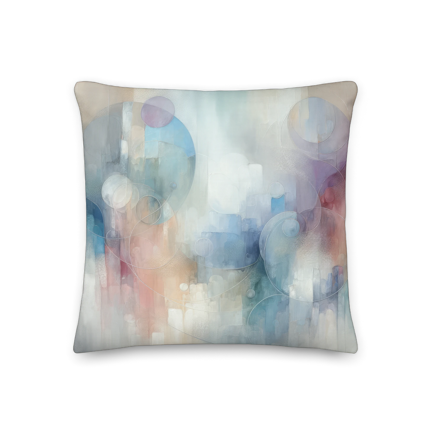 Abstract Art Pillow: Whispers of Inspiration