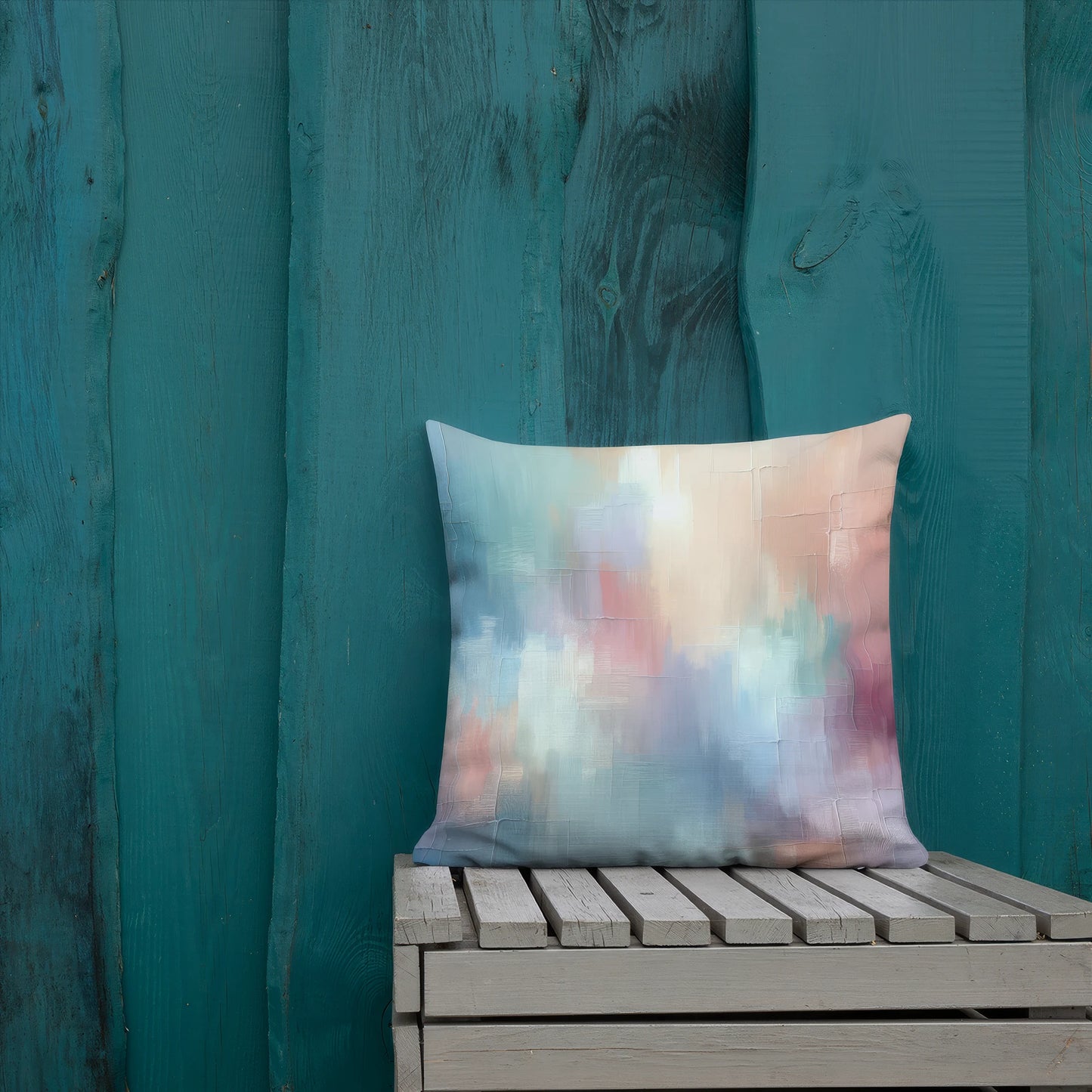 Abstract Art Pillow: Empathetic Resonance