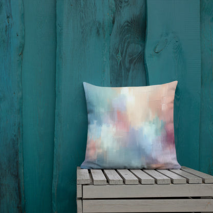 Abstract Art Pillow: Empathetic Resonance