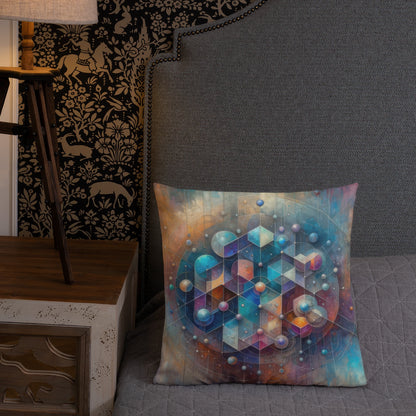 Abstract Art Pillow: Integrated Insights