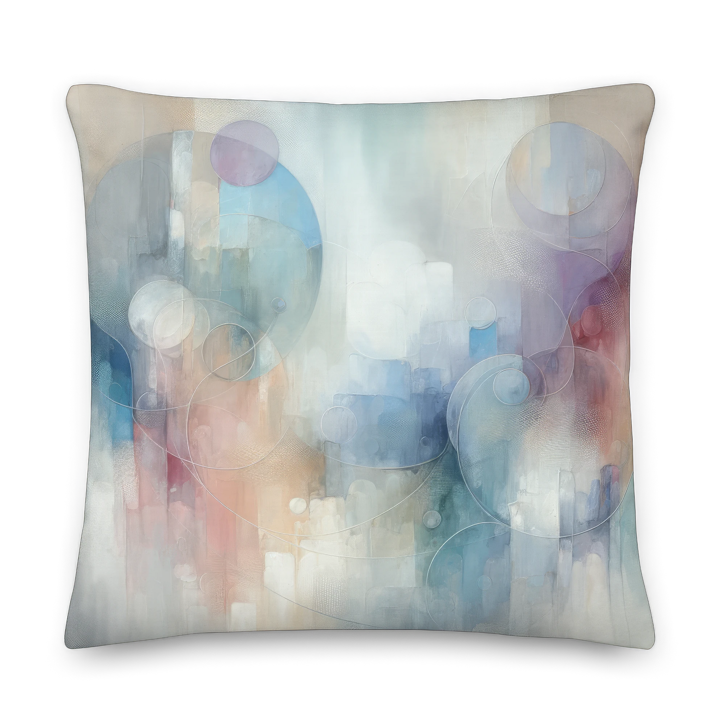 Abstract Art Pillow: Whispers of Inspiration