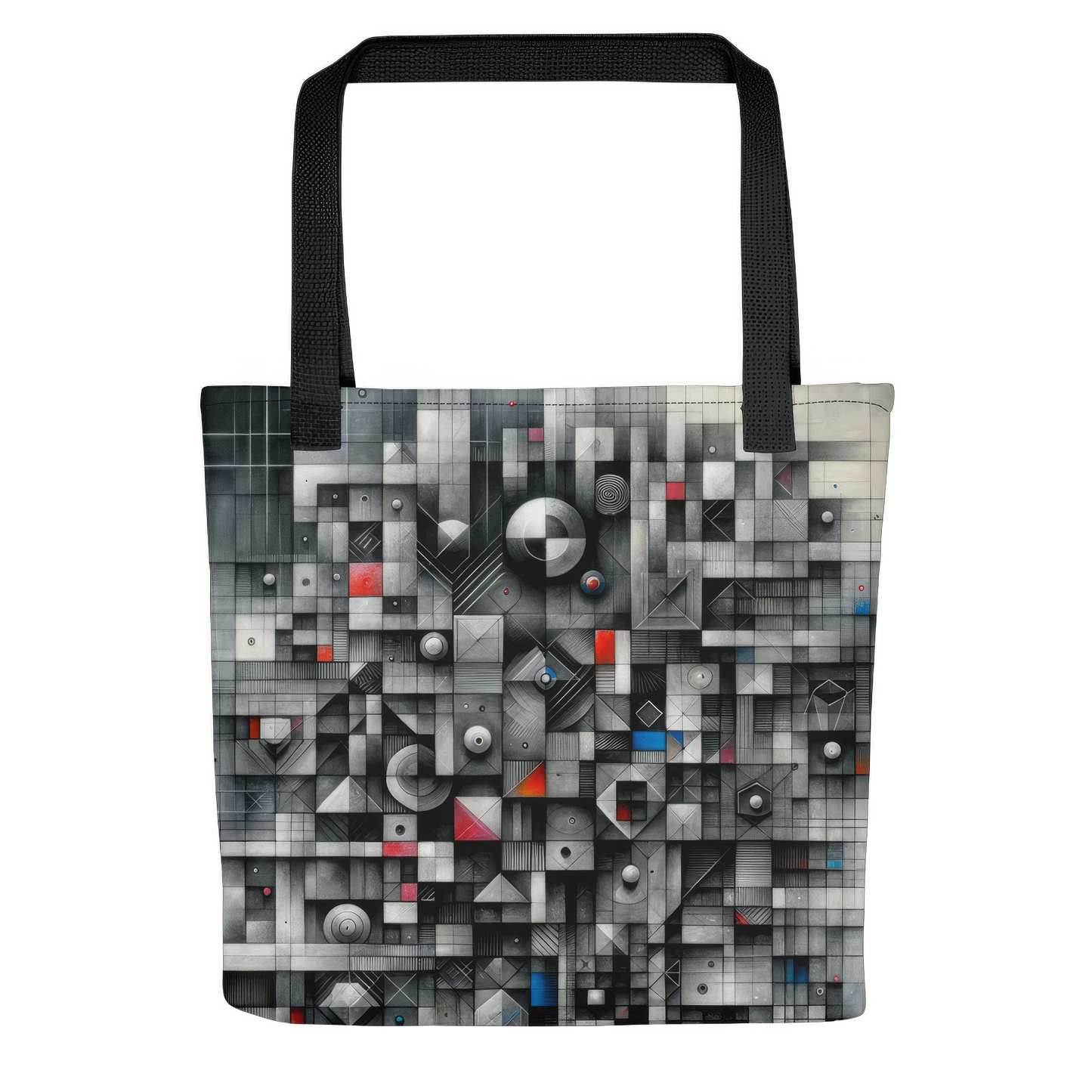 Abstract Art Tote Bag: Analytical Array