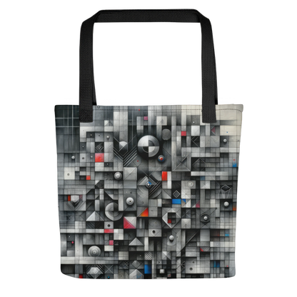 Abstract Art Tote Bag: Analytical Array