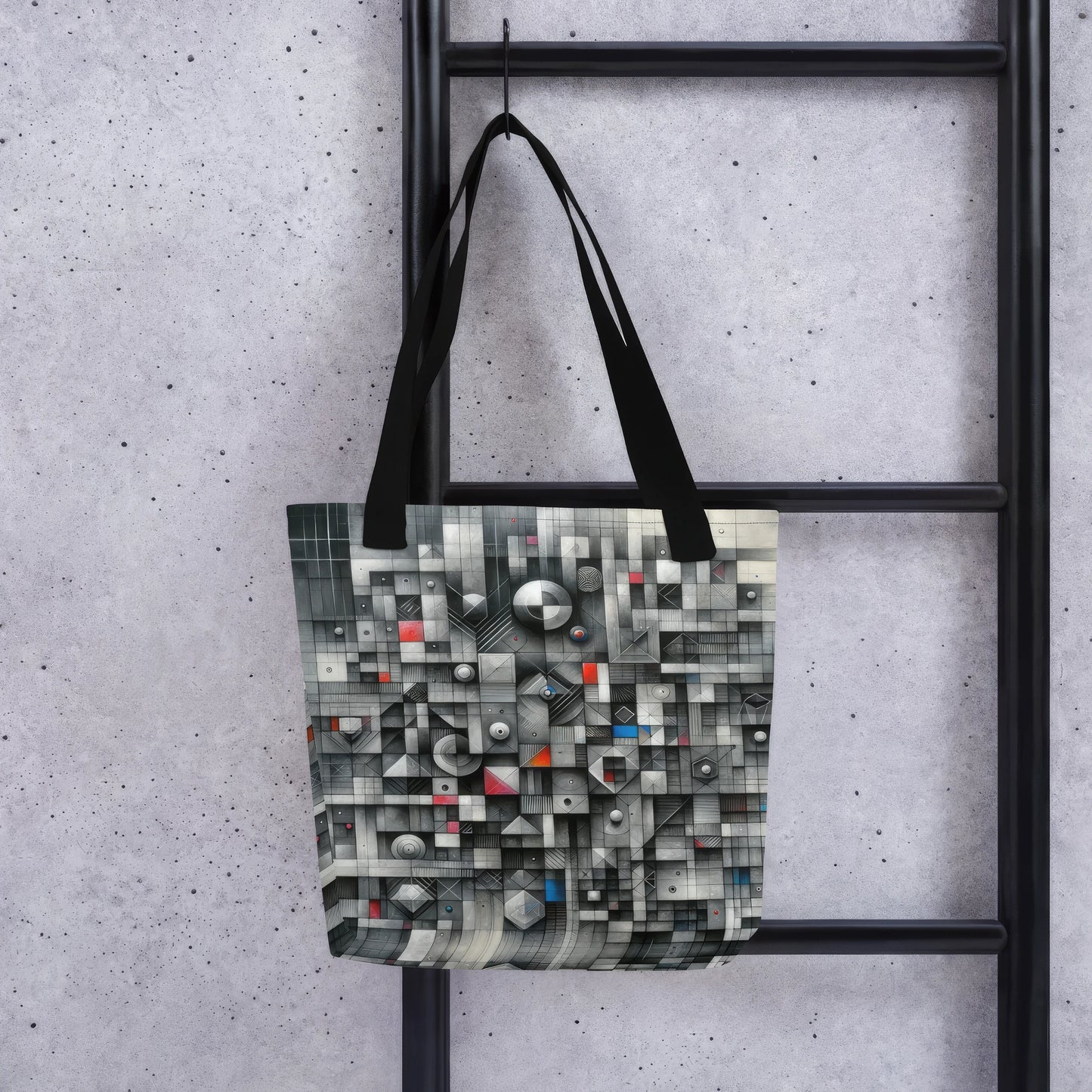 Abstract Art Tote Bag: Analytical Array