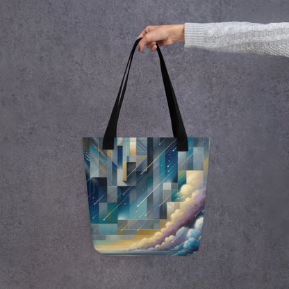 Abstract Art Tote Bag: Exploratory Echelons