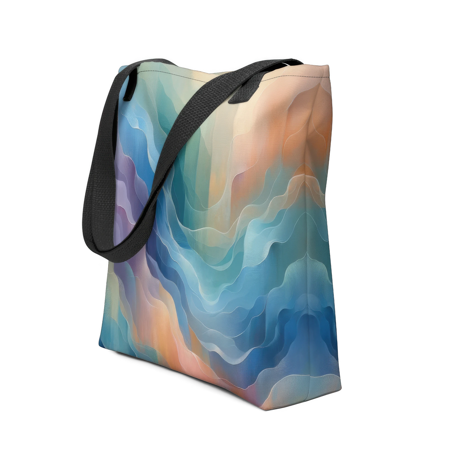 Abstract Art Tote Bag: Unveiling Veils