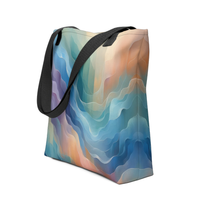 Abstract Art Tote Bag: Unveiling Veils