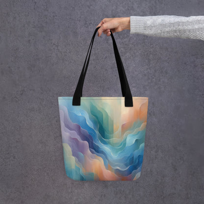 Abstract Art Tote Bag: Unveiling Veils