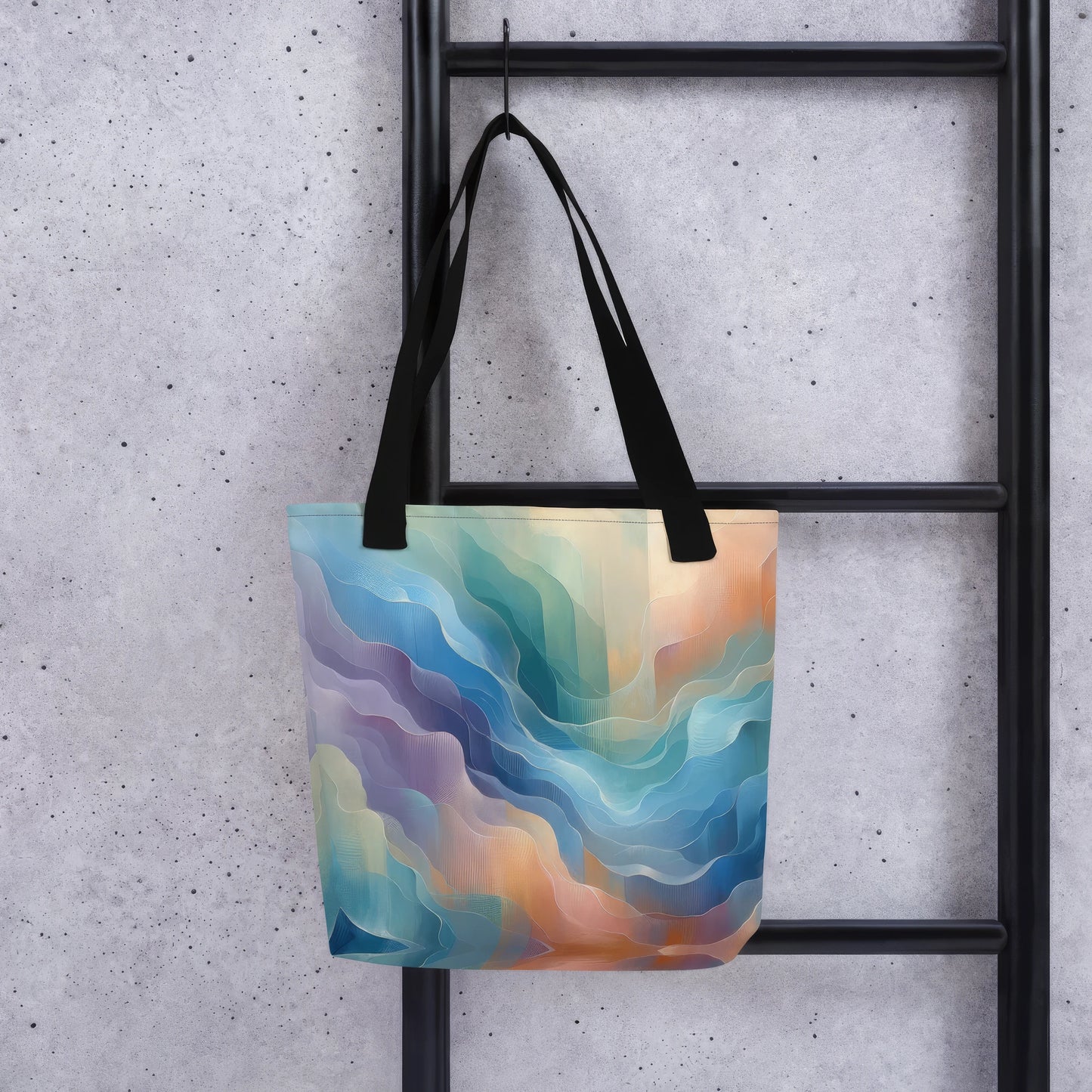 Abstract Art Tote Bag: Unveiling Veils