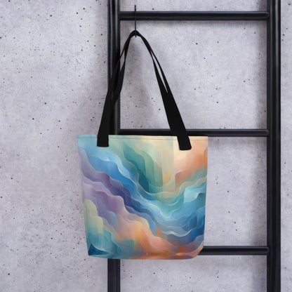 Abstract Art Tote Bag: Unveiling Veils