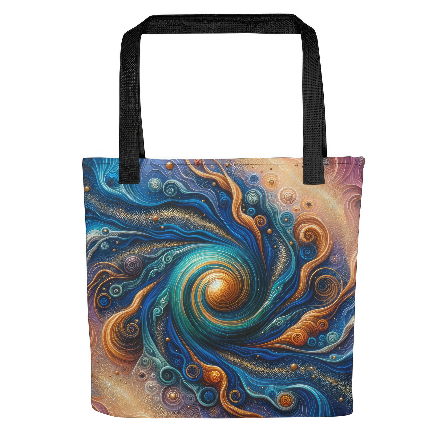 Abstract Art Tote Bag: Confluence of Consciousness