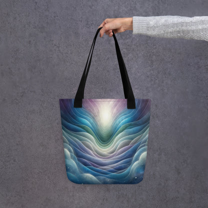 Abstract Art Tote Bag: Resonant Reverie