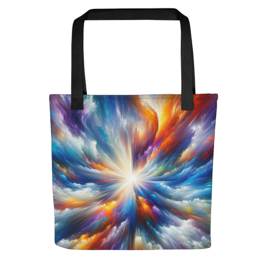 Sac fourre-tout d’art abstrait : Spectre de fusion