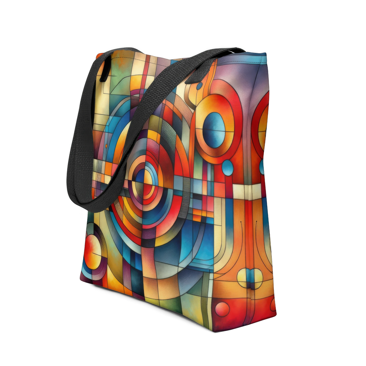 Abstract Art Tote Bag: Synthesis Spectrum