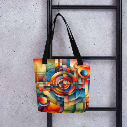 Abstract Art Tote Bag: Synthesis Spectrum