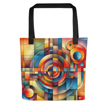 Abstract Art Tote Bag: Synthesis Spectrum