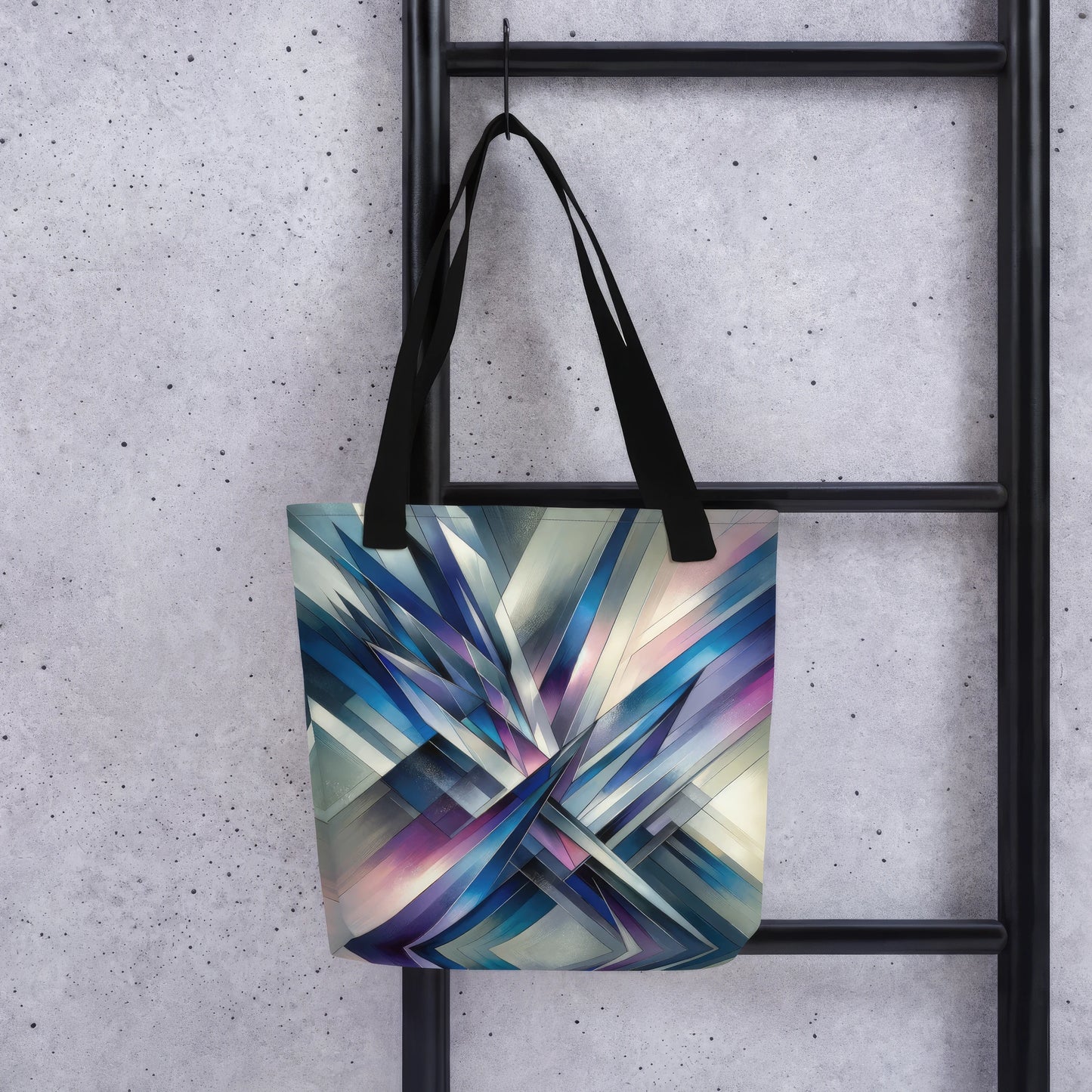 Abstract Art Tote Bag: Focused Flux