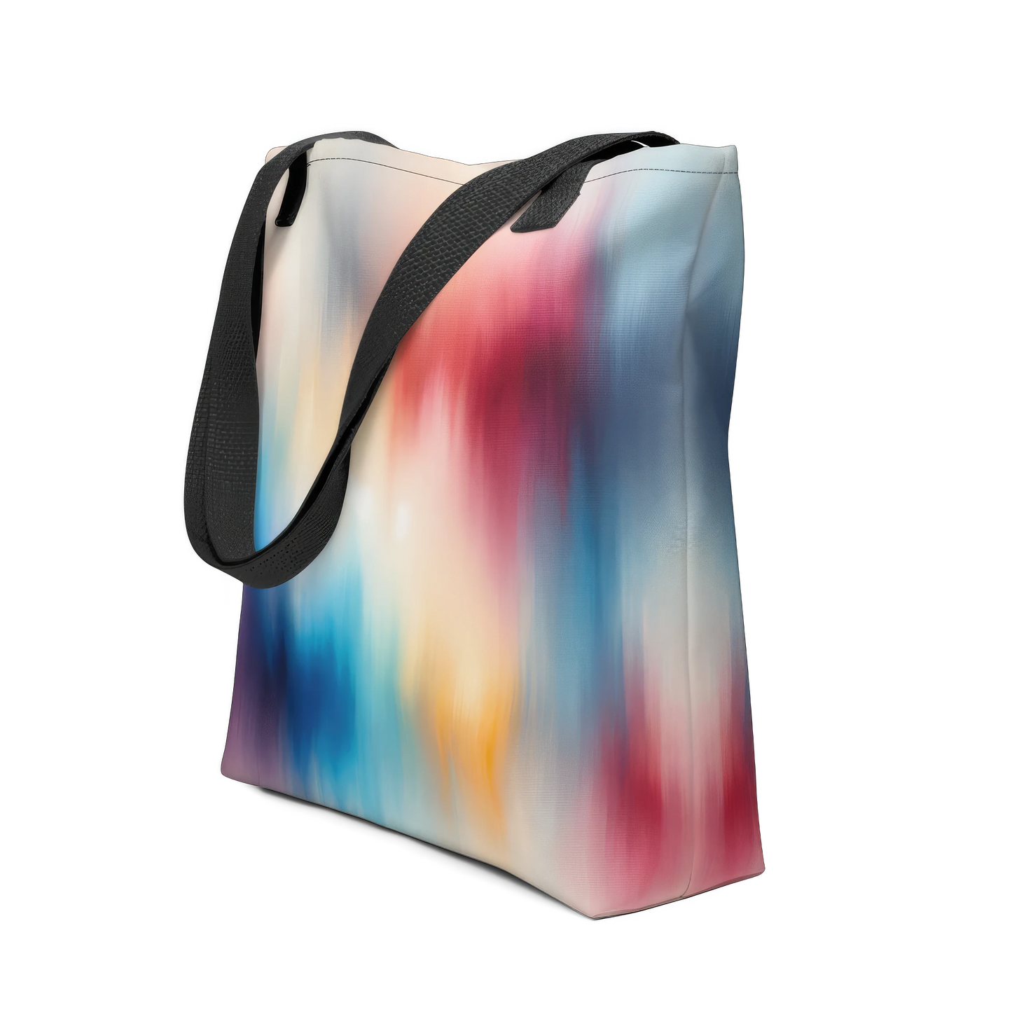 Abstract Art Tote Bag: Evolving Spectrum