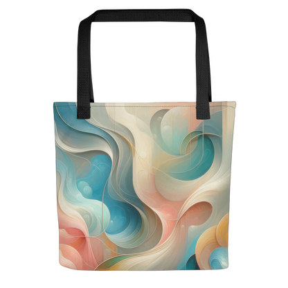 Sac fourre-tout d’art abstrait : Harmonie en mouvement