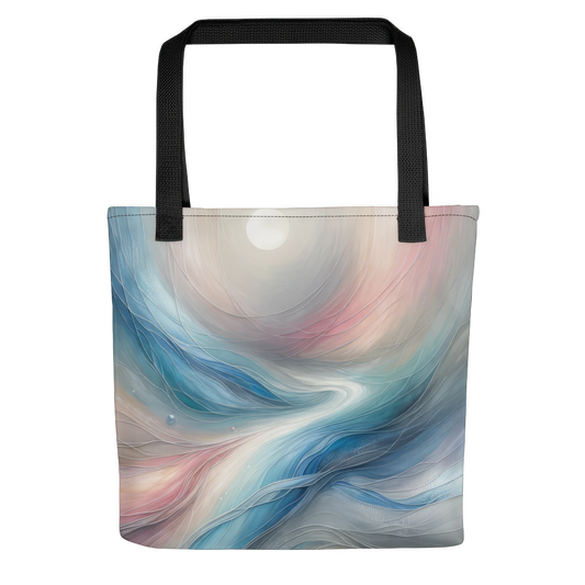 Abstract Art Tote Bag: Compassionate Currents