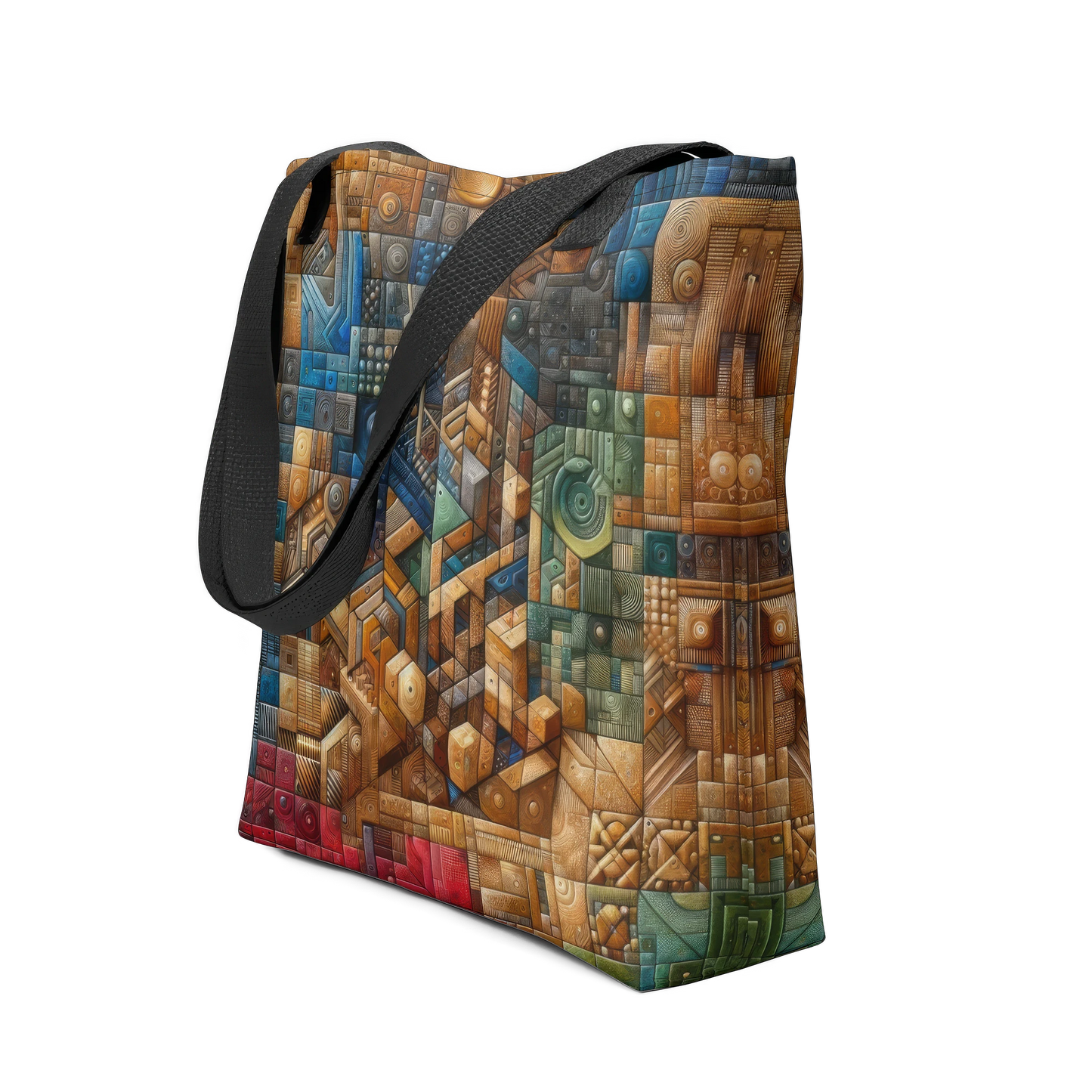 Abstract Art Tote Bag: Foresight Tapestry