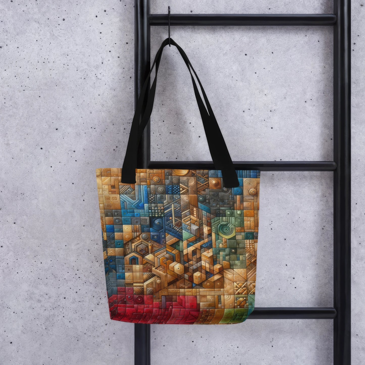 Abstract Art Tote Bag: Foresight Tapestry